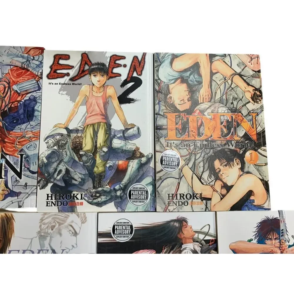 Eden Its an‎ Endless World! Manga English Vol. 1-7 Hiroki Endo